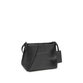 Maison Margiela Calf Leather Shoulder Bag - Black