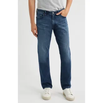 AG - Adriano Goldschmied Graduate Tailored Straight Leg Jeans in Negroni at Nordstrom, Size 35 X 32