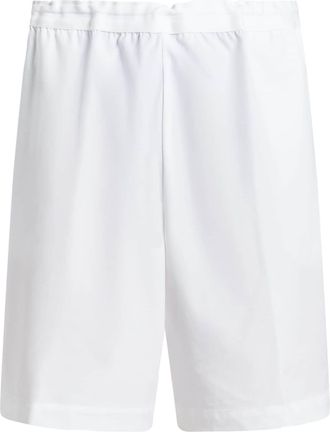 Lacoste logo-appliqué track shorts - men - Elastane/Polyester - 6 - White