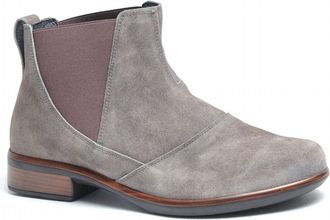 Taos Womens Ruzgar Ankle Boot In Taupe/gray/sueded