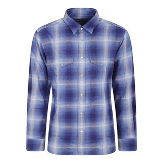 Tom Ford Casual Shirts, male, Multicolor, Size: 3XL Cotton Checked Shirt