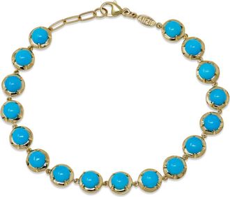 Anzie Mlia Tennis Bracelet in Turquoise/Aqua at Nordstrom, Size One Size Oz
