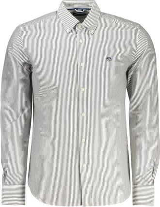 North Sails Katoenen Overhemd met Lange Mouwen en Knoopsluiting - Heren - Casual Overhemden - Wit - S - Katoen - Overhemden
