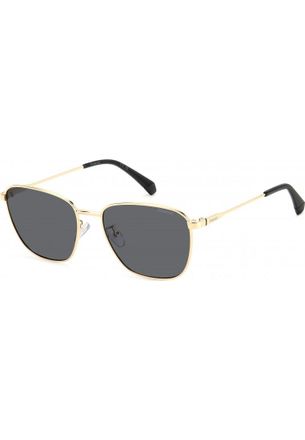Polaroid Mens PLD-4159-G-S-X-J5G PLD 4159 G S X 56 J5G Sunglasses - Gold - One Size