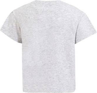 Palm Angels Bear-Embroidered T-Shirt - Gray