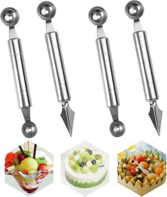 OEM Dailygoody - Cuchara Para Mel&oacute;n - Juego De Cuchillos Multifuncionales Para Cortar Fruta