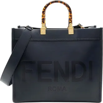 Fendi Fendi Sunshine Medium Shopper Tote (Authentic Pre-Loved)