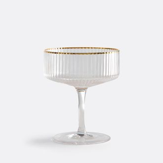 La Redoute Interieurs Set van 4 champagneglazen, Lurik