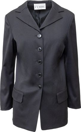 Gianfranco Ferre Black Jacket - 90s