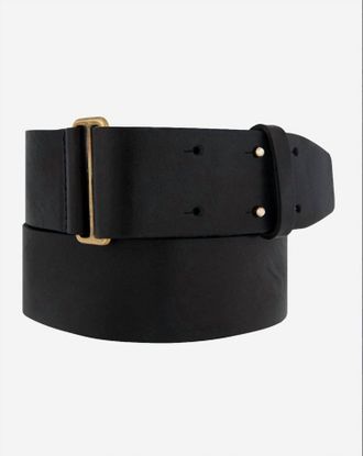 Amsterdam Heritage Pyramid Studded Belt In Black