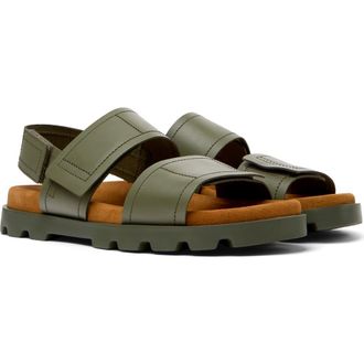 Camper Brutus Sandal in Medium Green at Nordstrom Rack, Size 39