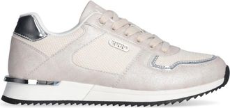 Liu Jo Rosy Sneakers in Zilver Stof en Synthetisch - Dames - Sneakers - Grijs - 36 EU - Schoenen