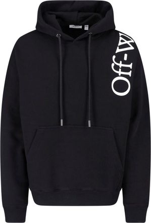 Off-white Felpa Logo Vertical Bookish
