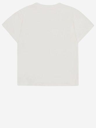 Gucci Logo-Print Cotton T-Shirt - White