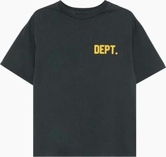 Gallery Dept. Mens Gallery Dept Student Coach Reversible T-Shirt in Black - Size: 38