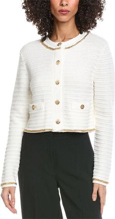 Toccin Cecilia Textured Cotton Knit Jacket