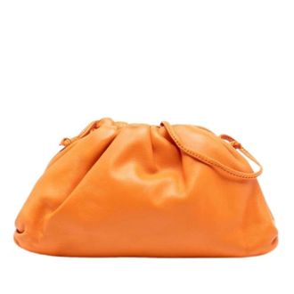 Bottega Veneta Pre-owned Clutches, female, Orange, Size: ONE SIZE Pre-owned The Pouch