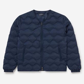 Oliver Sweeney Mens Padded Down Liner Jacket - Navy - Size X-Large