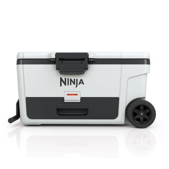 Ninja Wheeled Cooler FrostVault 61L with Dry Zone FB265EUUK in White