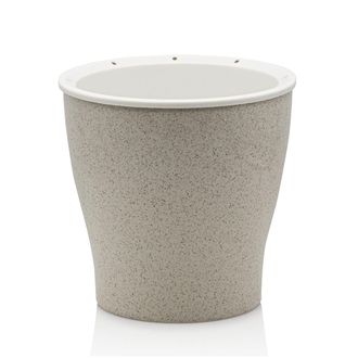 tomasucci Loppy Maceta auto-riego exterior/interior mediana, beige