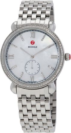 Michele Gracile Quartz Diamond Ladies Watch MW26A01A1046