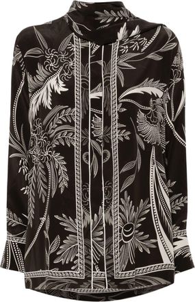 F.R.S. For Restless Sleepers Printed Silk Shirt