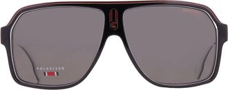 Carrera Polarized Grey Navigator Unisex Sunglasses CARRERA 1001/S 080S/M9 62