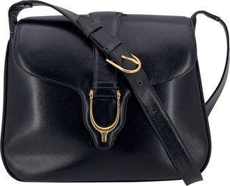 Gucci Gucci Vintage Leren Schoudertas