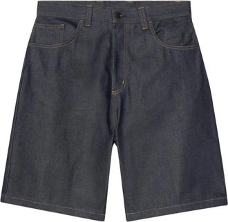 Carhartt Work in Progress Brandon Short - Heren - Denim shorts - Blauw - S - Katoen - Korte Broeken