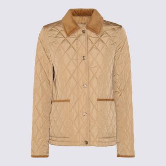 Burberry Beige Dorset Down Jacket
