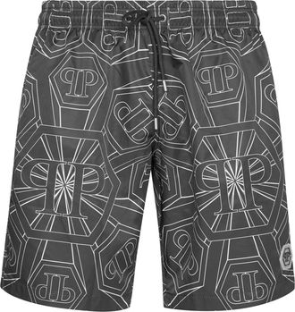 Philipp Plein Short Swim Boxer Monogram