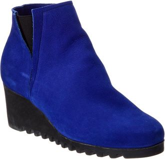Arche Larkya Leather Wedge Bootie