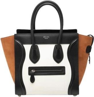 Celine Pre-owned Tote Bags, female, Multicolor, Size: ONE SIZE Pre-owned The Luggage Tote