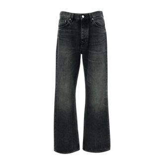 Sunflower Wide Jeans, male, Black, Size: W31 Wide Jeans