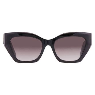 Ferragamo Grey Gradient Cat Eye Ladies Sunglasses SF1043S 001 54