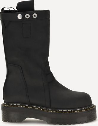 Rick Owens Quad Sole Pull On Boots Male 9.5