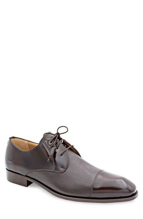 Mezlan Capello Cap Toe Derby in Brown at Nordstrom, Size 9.5
