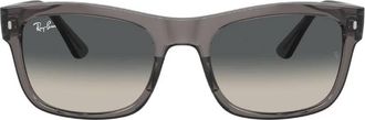 Ray-Ban Grey Gradient Square Unisex Sunglasses RB4428 667571 56