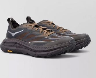 Hoka One One textile low-top sneakers