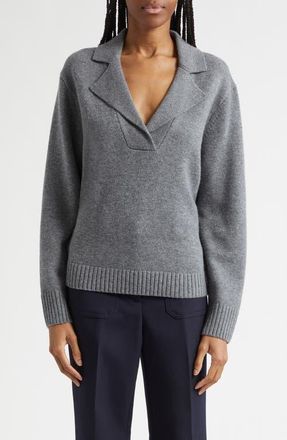Reiss Flo Wool & Cashmere Blend Sweater in Grey at Nordstrom, Size X-Small