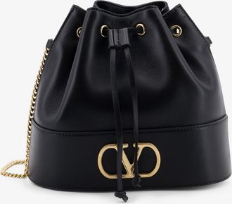 Valentino Garavani Borsa a secchiello VLogo Signature in pelle - VALENTINO GARAVANI - gender_Woman
