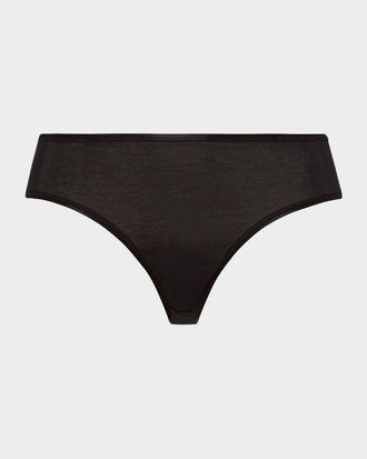 Hanro Cotton Seamless High-Leg Briefs
