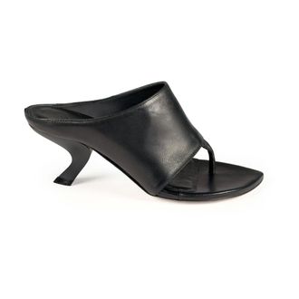 Vic Mati&eacute; Schoenen, Dames, Zwart, 38 EU, Leer, K24 Apostrophe teenslipper