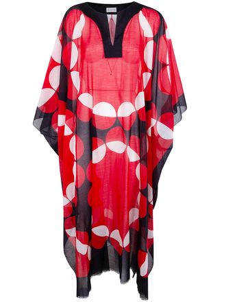 Dries Van Noten Cartland Long Kaftano Shirt