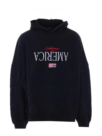Willy Chavarria Welcome To America-Hooligan Hoodie