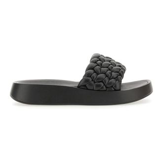 Ash Soft Brasil PU Slider - Dames - Schoenen - Zwart - Maat: 41 EU