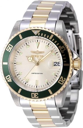 Invicta Pro Diver Date Automatic Champagne Dial Mens Watch 47395