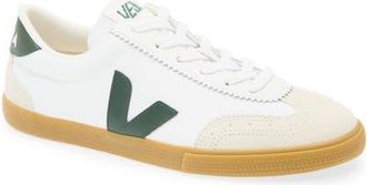 Veja Volley Canvas Sneaker in White Cyprus Natural at Nordstrom, Size 36