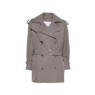 Max Mara Cacio Double-breasted Belted Trench Coat