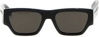 Alexander McQueen Eyewear Mcqueen Angled Sunglasses